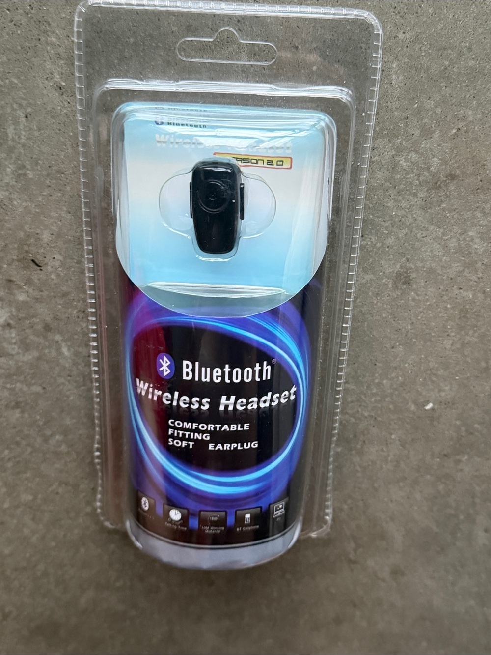 Bluetooth Wireless Headset - Black